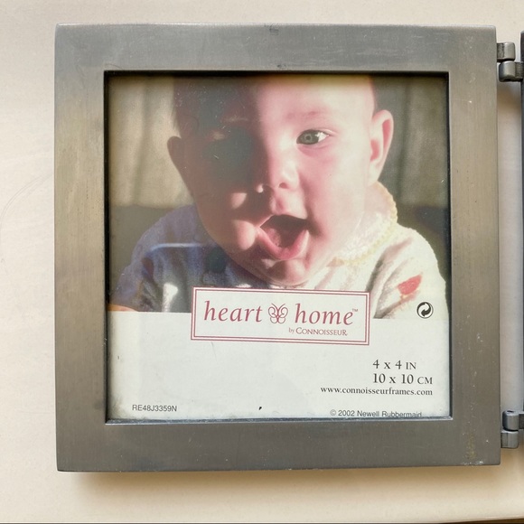 NWOT Heart & Home First Years Hinged Picture Frame - Picture 4 of 5